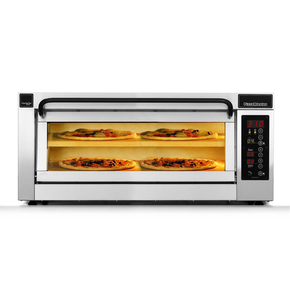 Piec do pizzy jednokomorowy, komora dzielona, 4x pizza 35 cm, komora o wymiarach 710x355x195 mm | PIZZA MASTER, CounterTop 351ED-1DW