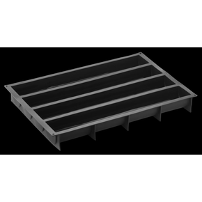 Silikonová forma Pavoflex - 600x400 mm, 4 ks x 560x80x63 mm, 2376 ml - PX059 | PAVONI, Tronchetto