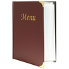 Karta menu, bordowa 235x165 mm | CONTACTO, 5829/059