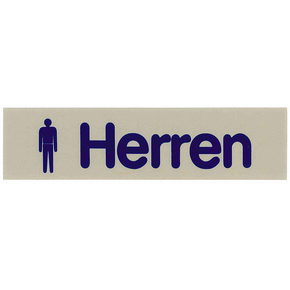 Tabliczka &quot;Herren&quot; | CONTACTO, 7673/004