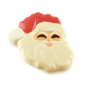 Forma na čokoládu - Santa Claus, 2x 120x117x27 mm - 904239 Babbo Natale su Stecco | SILIKOMART, EasyChoc