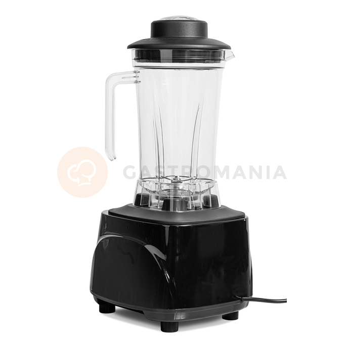 Mikser kielichowy, blender barmański, tryb pulsacyjny, sterowanie pokrętłem i przełącznikami, 2 l, 1,5 kW, 230x245x520 mm | RESTO QUALITY, RQ-7235